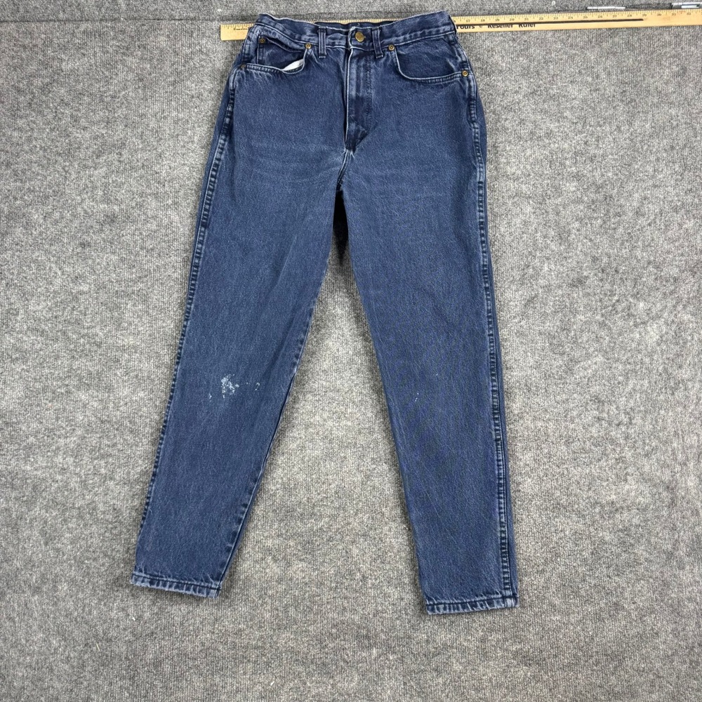 Chic Jeans Womens Size 14 Blue High Waisted Tapered Leg Vintage Denim USA Made